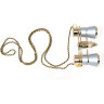 Бинокль LEVENHUK BROADWAY 325F с подсветкой и цепочкой серебряный 17781